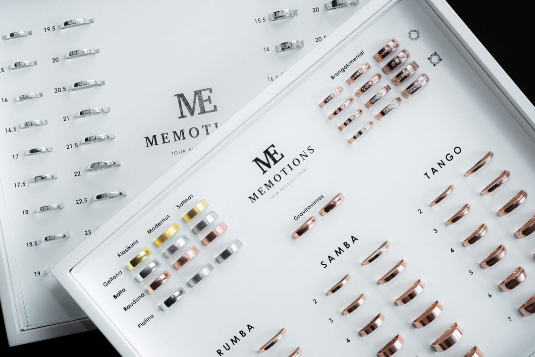 Vestuvinių žiedų metalai: kaip išsirinkti tobulą auksą ar platiną?