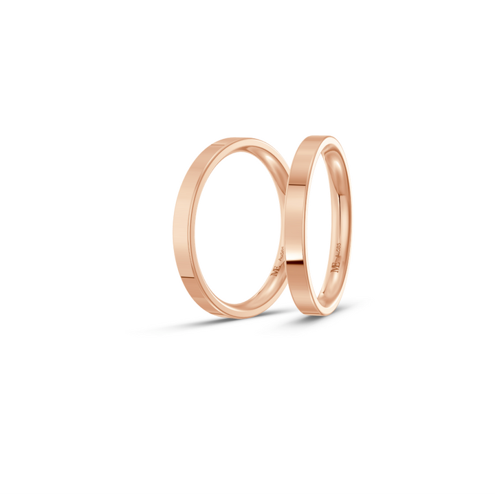 2,5 mm modernus vestuvinis žiedas