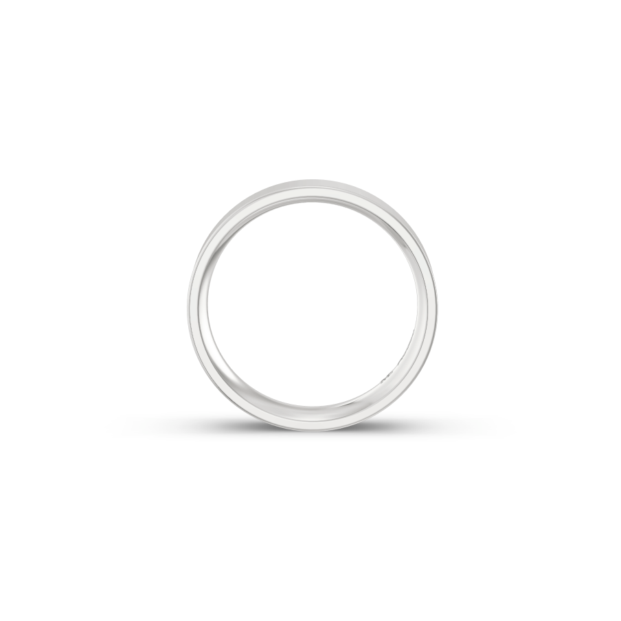 Balto aukso 4 mm vestuvinis žiedas